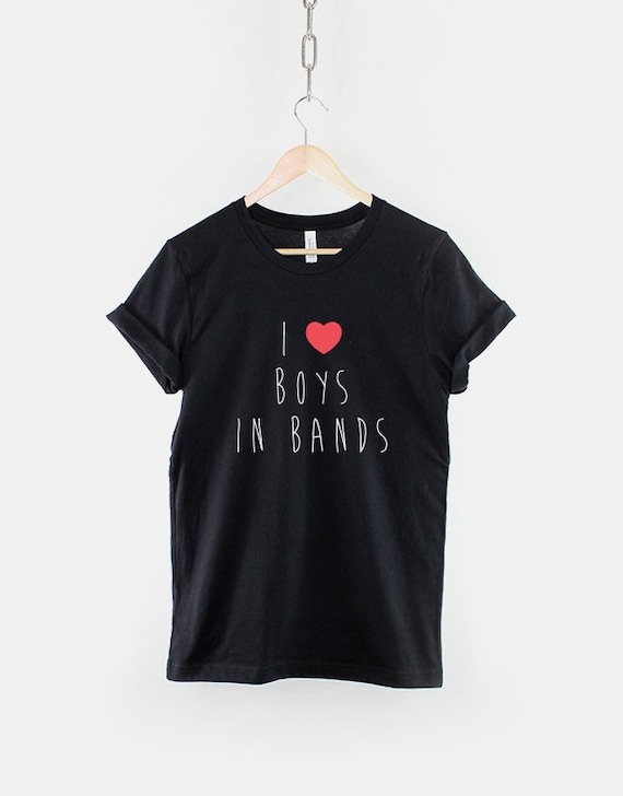 Boys In Bands Fan Shirt: Ring Spun Cotton Concert Tee