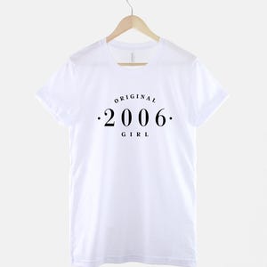 18th Birthday Retro Numbers Tee: Vintage Style Print, Ring Spun Cotton Shirt image 3