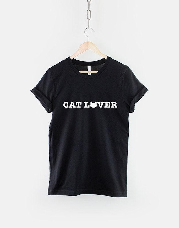 Cat Lover Tee: Soft Cotton, Long Lasting Print, Unisex Casual Apparel