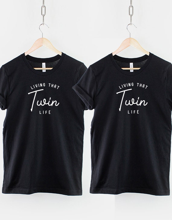 twin t shirts for adults