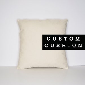 Personalized Pillow Case - Custom Cushion Cover - Personalised Gift for Home or Sofa