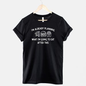 Camiseta divertida para amantes de la comida, con frase ingeniosa, estampado textil suave (unisex S-2XL) imagen 1