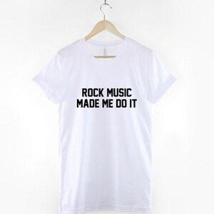 Shirt rockmuziek, ontwerp geïnspireerd op retroband, cadeau vintage rockfan afbeelding 2