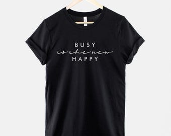 Maglietta con scritta "Mamma impegnata", maglietta grafica "Mamma stressata e stanca", 100% cotone (unisex S-6XL)