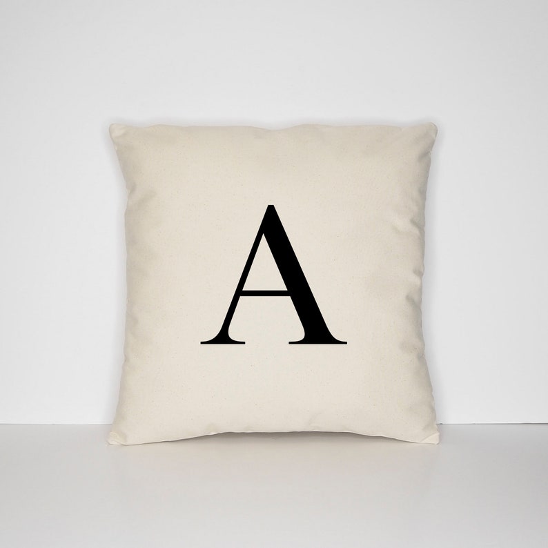 Personalized Monogram Pillow Case