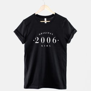 18th Birthday Retro Numbers Tee: Vintage Style Print, Ring Spun Cotton Shirt image 1