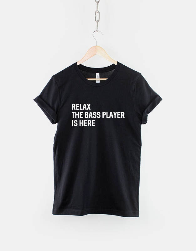 Relax The Bass Players Here Adult Hoodie Relax The Bass Players Here Adult Hoodie