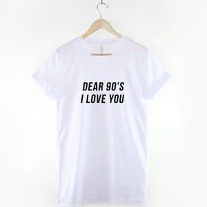Camiseta nostálgica de los 90, con gráfico "Nacidos en los 90" (unisex, tallas XS-6XL, algodón hilado en anillos suave) imagen 3