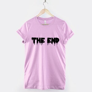 Pastel Goth T-Shirt - Soft Cotton, The End Graphic Design image 5