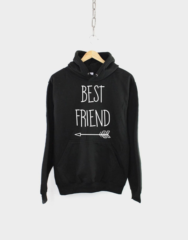 Matching Best Friends Hoodies / Best Friend Hoodie Gift Set Of | Etsy