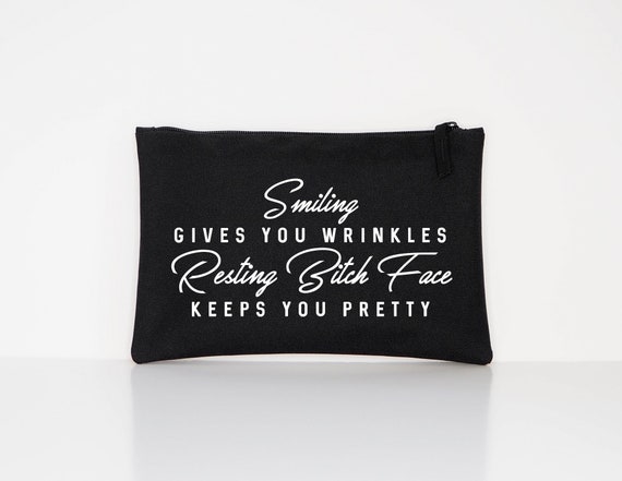 Funny Makeup Artist Bag: Waterproof, Compact Cosmetic Pouch