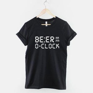 Beer O'Clock Shirt: Bachelor Party Stag Celebration Humor Tee