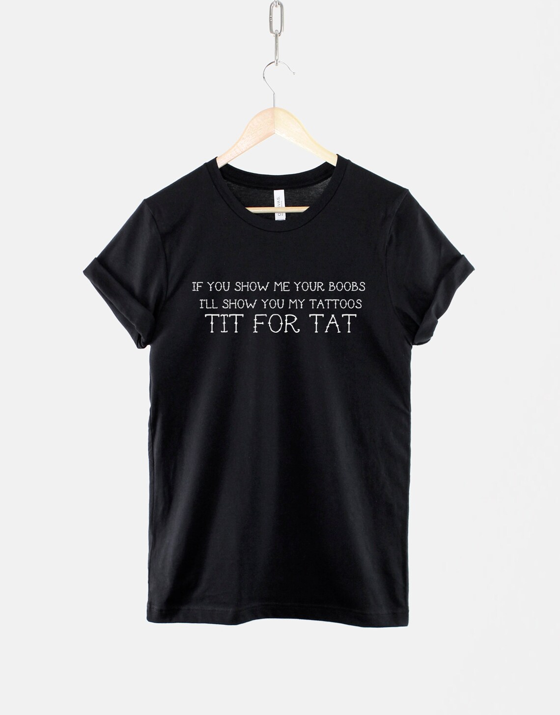 If You Show Me Your Boobs I'll Show You My Tattoos Tit - Etsy