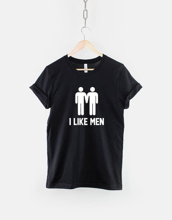 I Like Men T Shirt - Gay Pride Guys TShirt