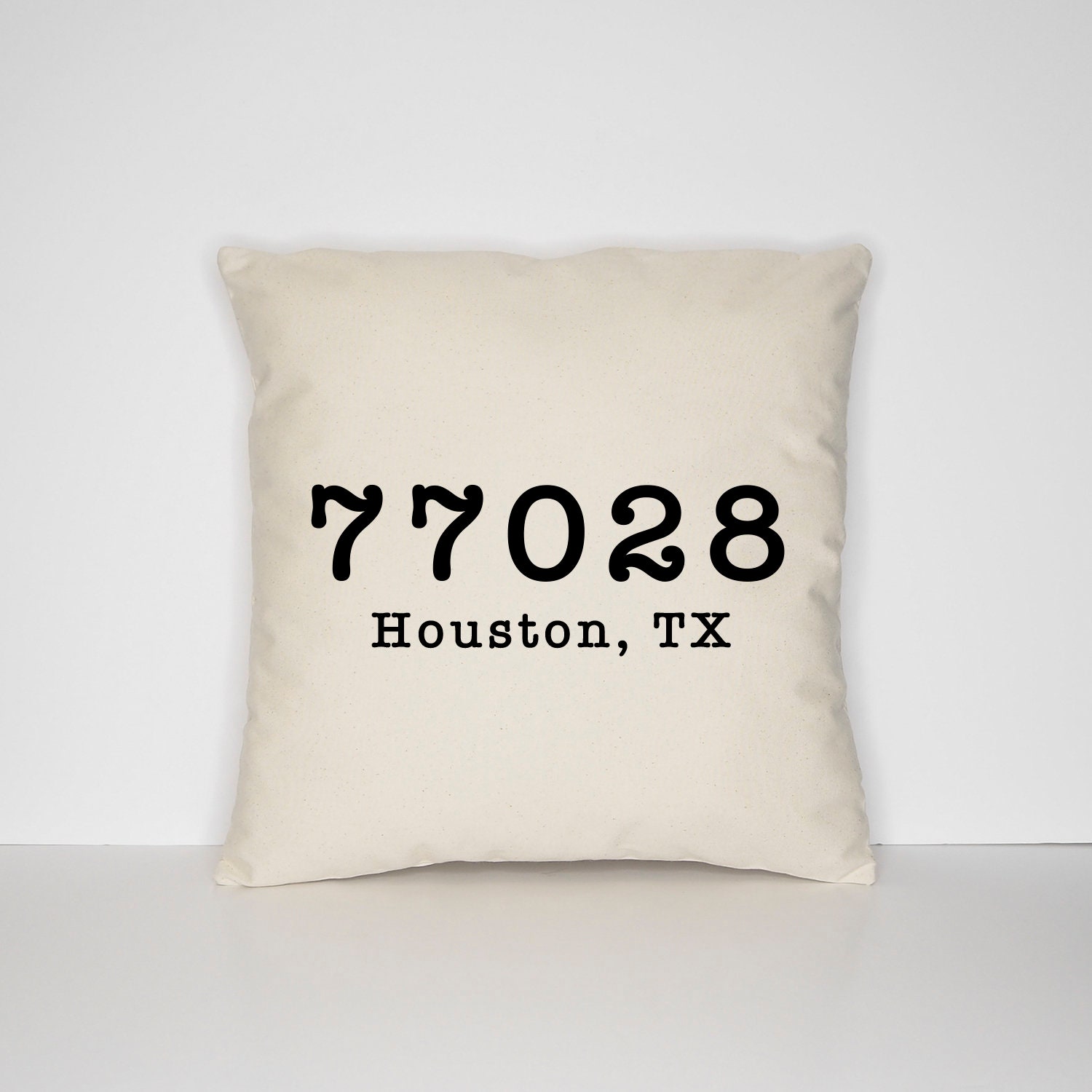 etsy zip code pillow