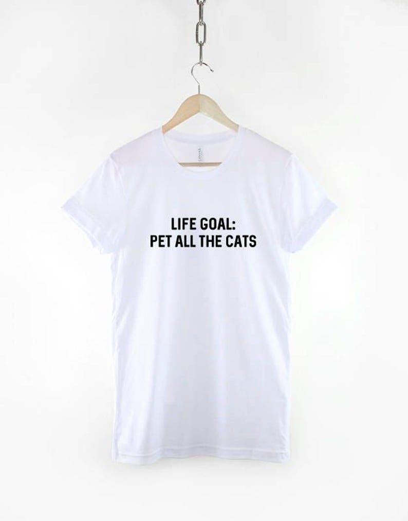 Pet All The Cats T-Shirt: Funny Cat Lover Graphic Tee, Soft Cotton Unisex Sizes image 3