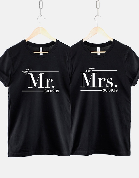 Mrs T-Shirt For Women | Just Married Mrs T-Shirt For Women | Just Married