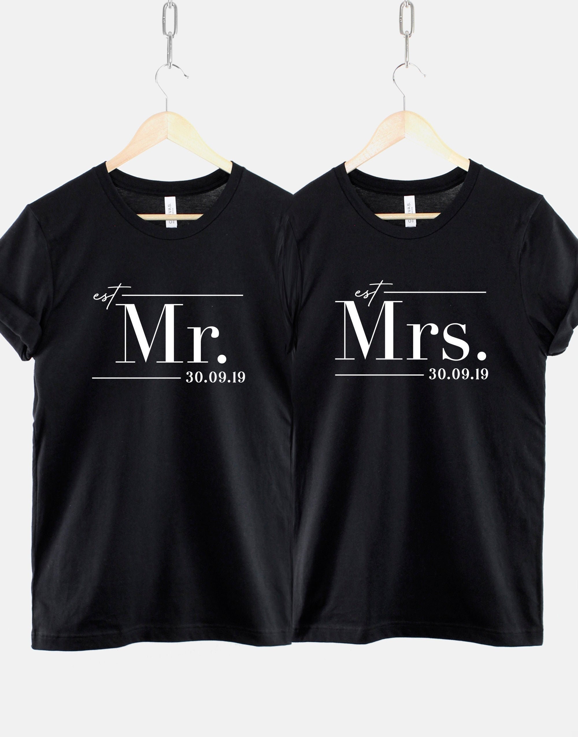 Wedding Monogram Sign Mr And Mrs Shirt SVG Just Married Sign PNG ...