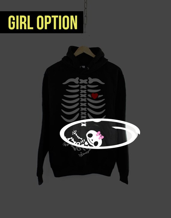 T-Shirt Halloween Squelette Femme Enceinte - Haut Grossesse Confortable Et Stylé Design Original