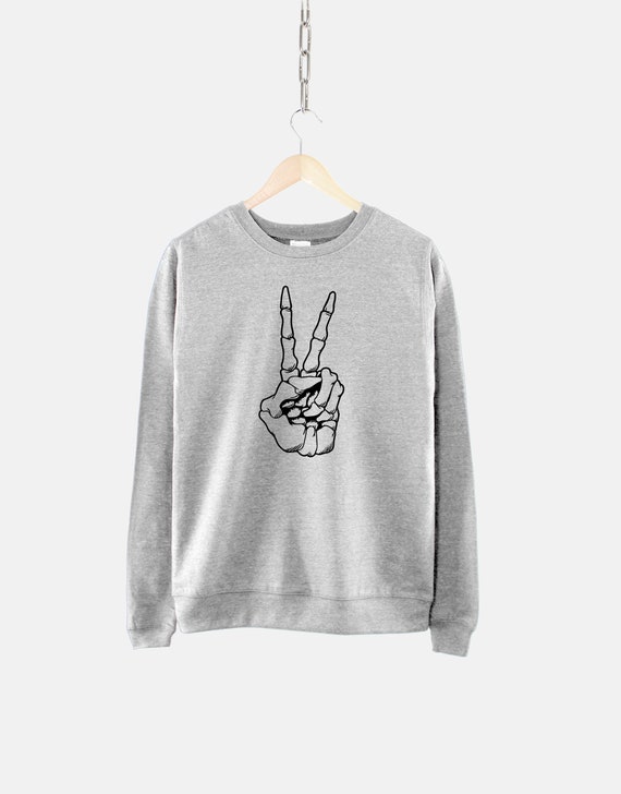 Sweatshirt Goth Clothing Grunge - Etsy 