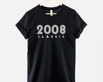 Vintage Birthday Year T-Shirt, Sweet Sixteen Shirt, Retro Birthday Graphic Tee, Birthday Gift for Teen, Custom Year Top