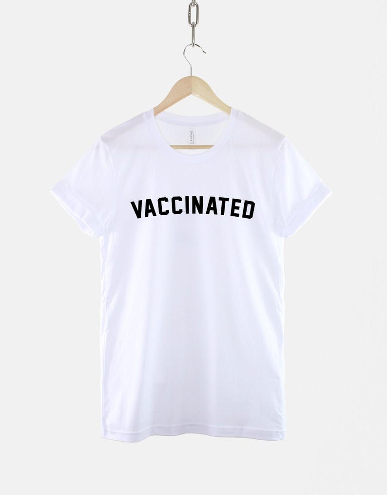 Camiseta con mensaje de vacunación, camiseta gráfica a favor de las vacunas, regalo para concienciar sobre la salud imagen 3