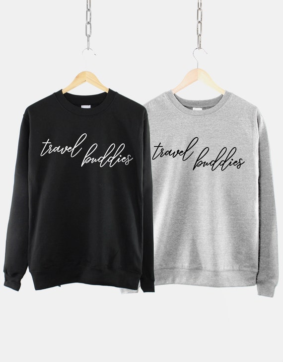 Travel Sweatshirt: Comfortable Cotton Blend - Unisex Style