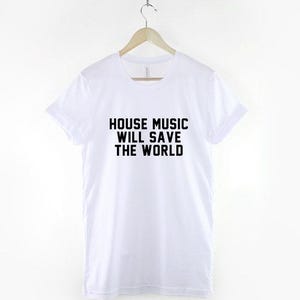 House Music Shirt, EDM Festival T Shirt, Electronic Dance Graphic Tee, Gift for Rave Lover image 2