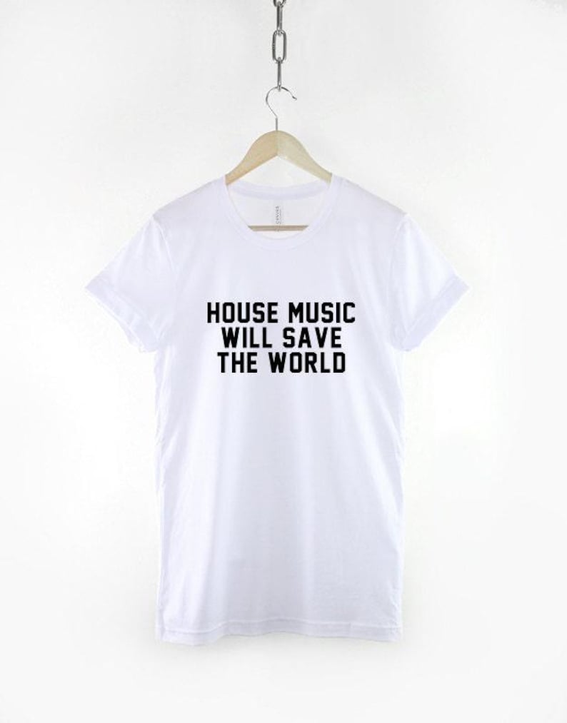 House Music Shirt, EDM Festival T Shirt, Electronic Dance Graphic Tee, Gift for Rave Lover image 2