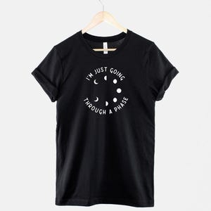 Celestial Moon Phases Shirt, Spiritual Stars Graphic Tee, Astrology Lover Gift