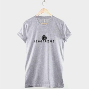 Photographer T-Shirt: Vintage Camera Design, Soft Cotton, Long-Lasting Print image 2