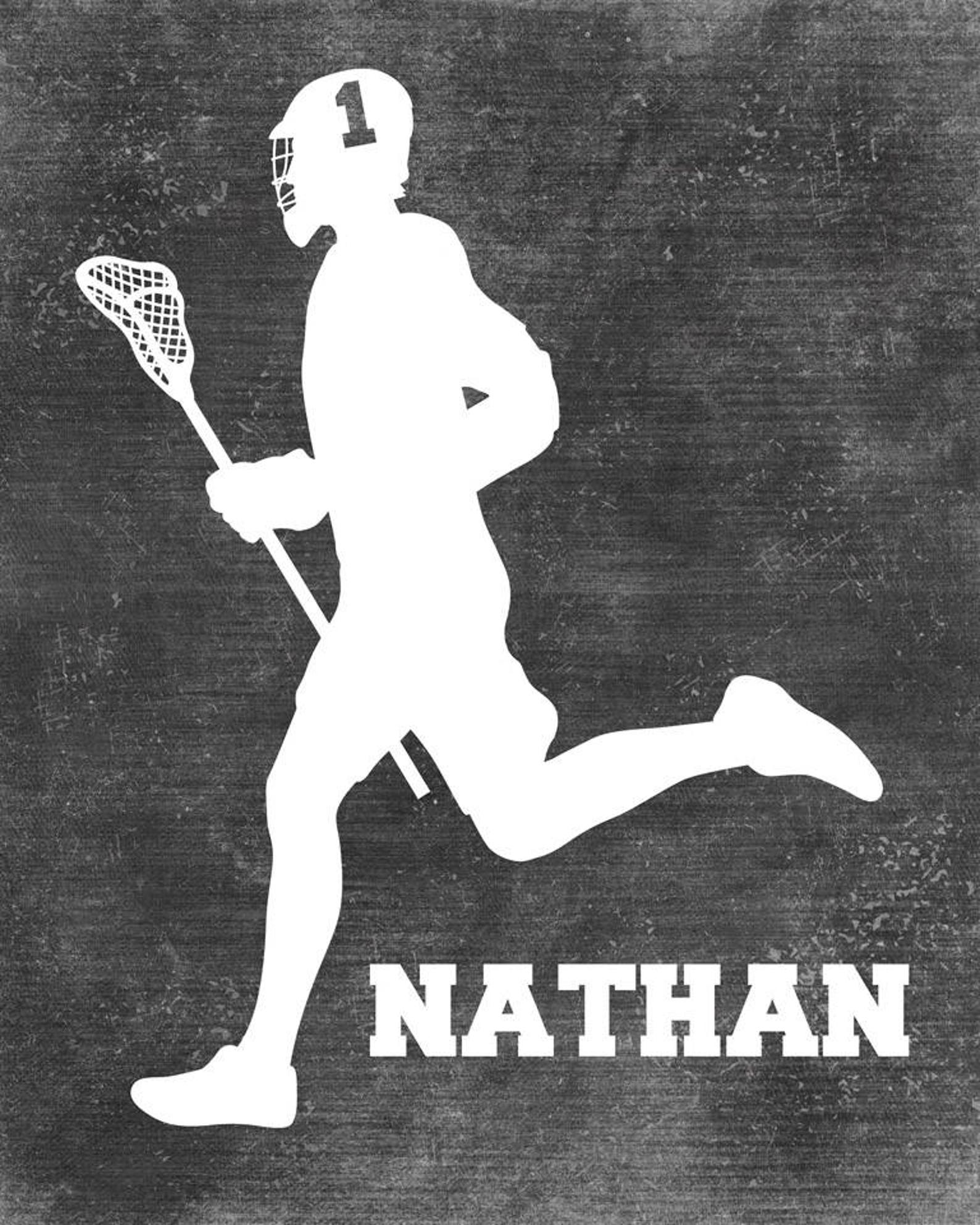 Personalized Lacrosse Gift Lacrosse Coach Gift Lacrosse Etsy