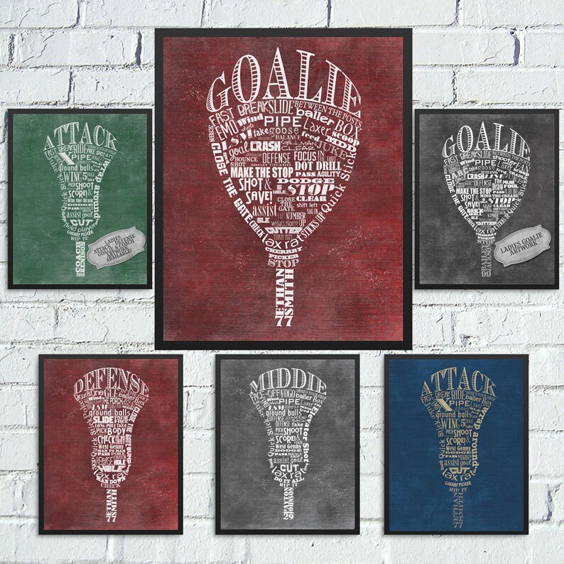 Personalized LACROSSE Gift Lacrosse Gifts Lacrosse Coach Etsy