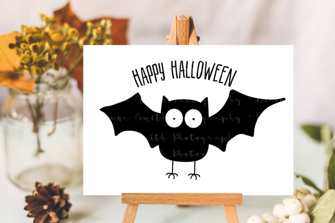Download Happy Halloween SVG bat SVG snijden bestand SVG-bestanden ...