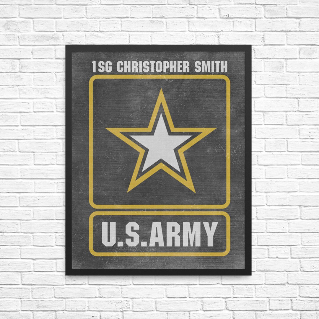 Military Retirement Gift Army Retirement Gift PERSONALIZED US Army