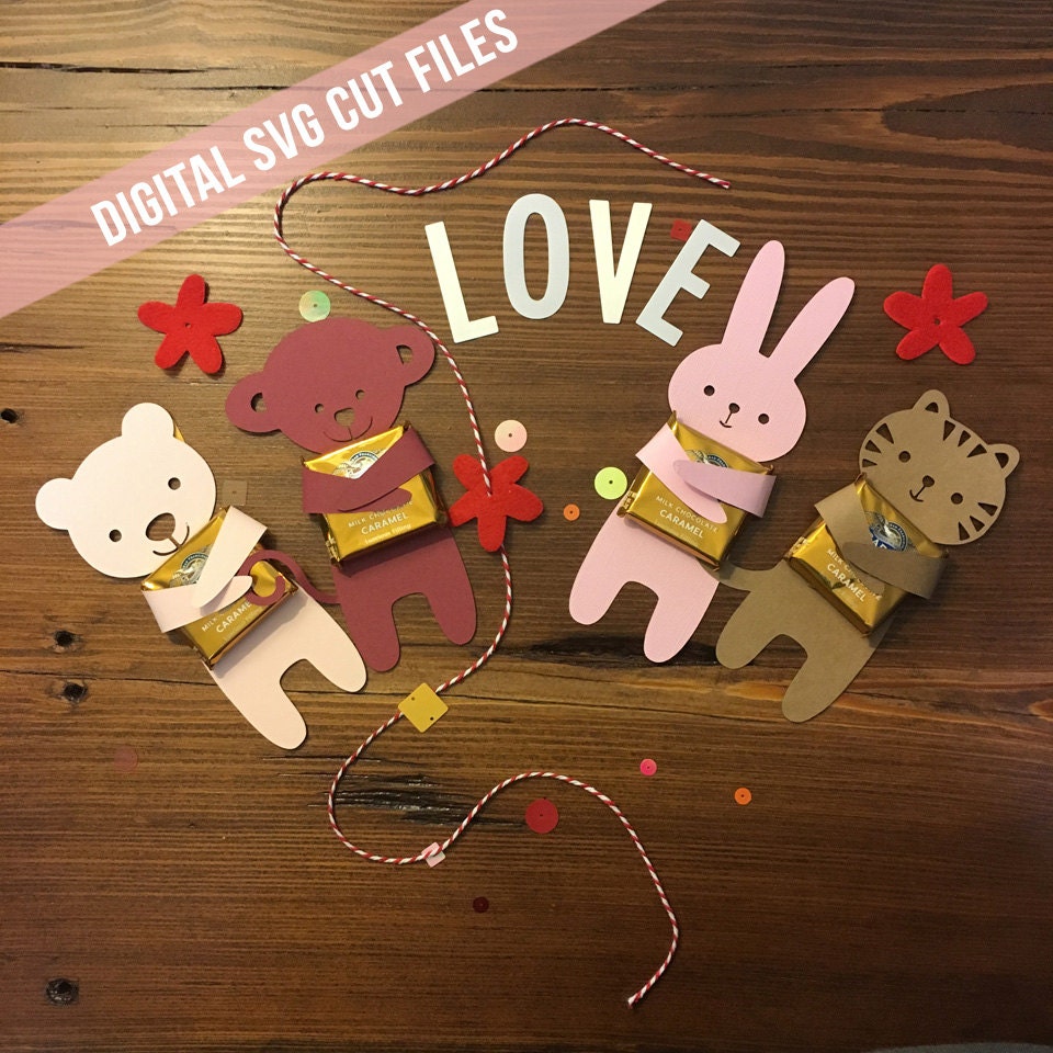 Download Valentine Svg Candy Hugger Valentines Day Svg Diy Etsy