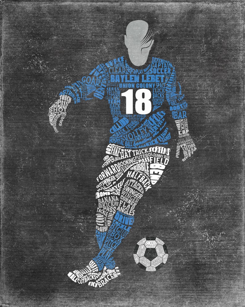 SOCCER GOALIE Gifts PERSONALIZED Soccer Gifts Soccer Etsy