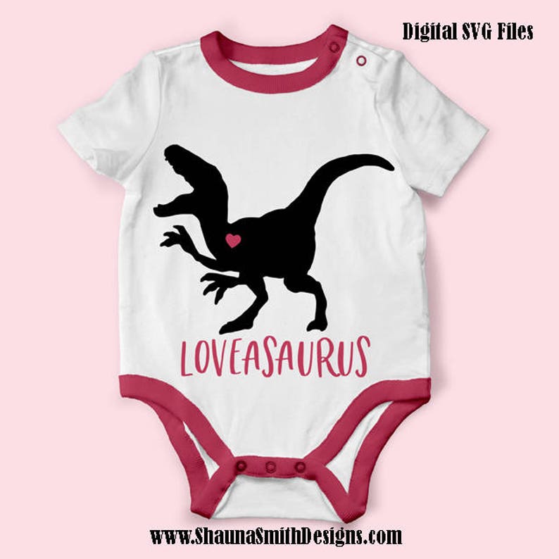 Download Loveasaurus SVG Valentine SVG Kids Valentines Day T-shirt ...