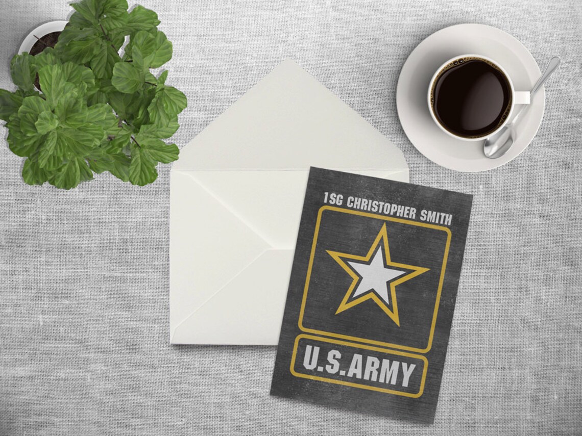 Military Retirement Gift Army Retirement Gift PERSONALIZED Etsy