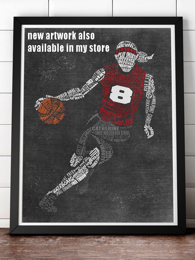 BASKETBALL Coach Gift PERSONALIZED basketball Senior Gift - Etsy UK