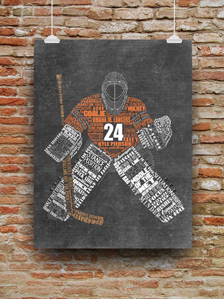 Hockey Goalie Gift Mom Personalized Coach Hockey Goalie Gift Mom