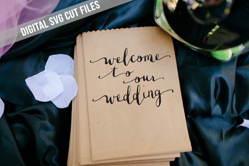 Download Welcome to Our Wedding SVG Cutting File Vinyl Cutting ...