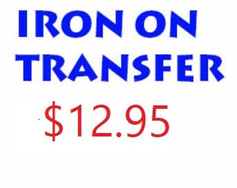 Rhinestone Iron on Transfer Design Only