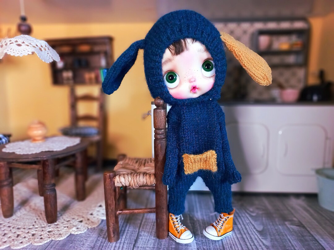 Jumpsuit And Crush Set For Blythe Dog Jumpsuit For Blythe Blue Set jumpsuit-and-crush-set-for-blythe-dog-jumpsuit-for-blythe-blue-set