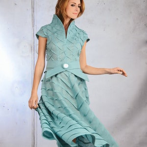 Unique Linen Dress / Aistefashion  /  Cocktail Dress / Long  Dress  Women /  Semi Formal Dress / Wedding Dress / Queen Dress / Custom Order
