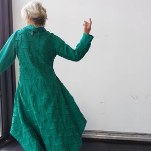 Aiste Anaite Dress / Einzigartiges Brautkleid / Oversized / Toga Kleid / Tunika Kleid / Beide Seite Vorne / Umstandskleidung / Leinen Strand