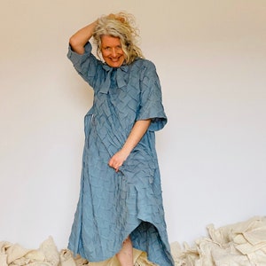 New~ Linen Bohemian Long Dress ~ Bridesmaid Dress ~ Godness Dress ~ Boho Wedding Dress ~ Aiste Anaite ~ Simple Women Dress