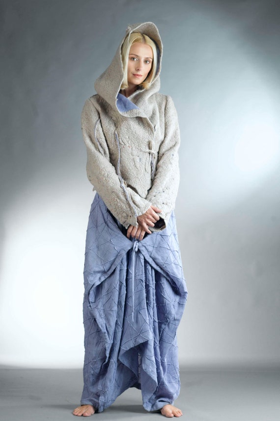 Felted wool shop jacket womens