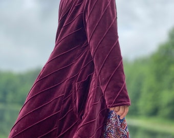 Unieke omkeerbare kleurencombinaties - damesjas - katoenen bovenkleding - casual damesjas - stijlvol damesjack