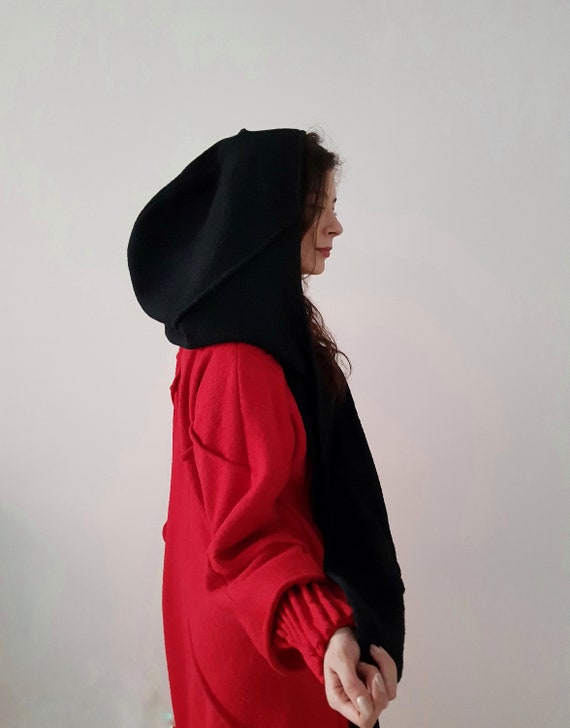 Unique Hood /  Shawls  /  Accesories /  / Gift for Women / Luxury Wrap / Handmade Hood / Designer Scarf / Coat Hood